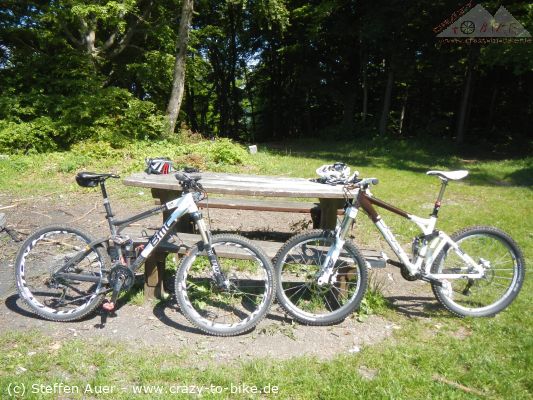 Auf herrlichem Trail vom Eichberg nach Achdorf